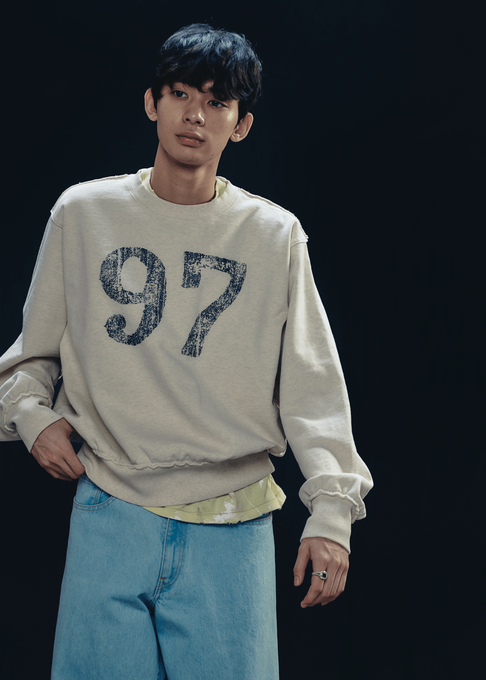 ジャーナルスタンダード、スウェット、モデルカット、松井大奈