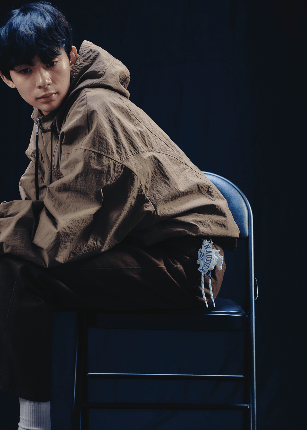 NAUTICA&times;Reebok、キーチャーム、全身カット、松井大奈