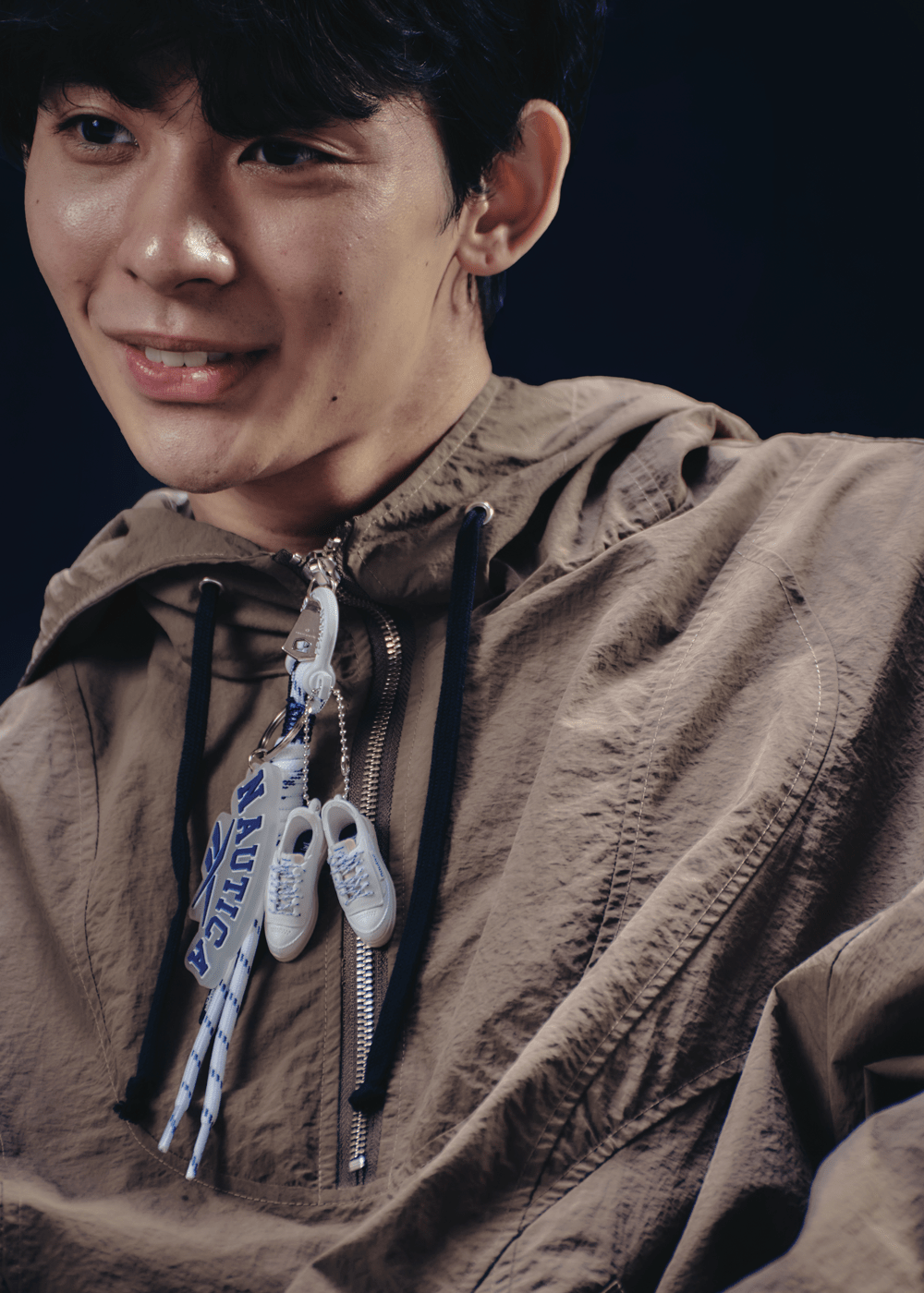 NAUTICA&times;Reebok、キーチャーム、寄りカット、松井大奈