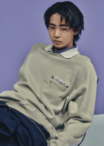 「TOGA VIRILIS」のポロカラー・スウェットシャツ〈グレー〉が抽選で当たる！／創刊40周年特別企画！ 人気40ブランドからのスペシャル・プレゼント！