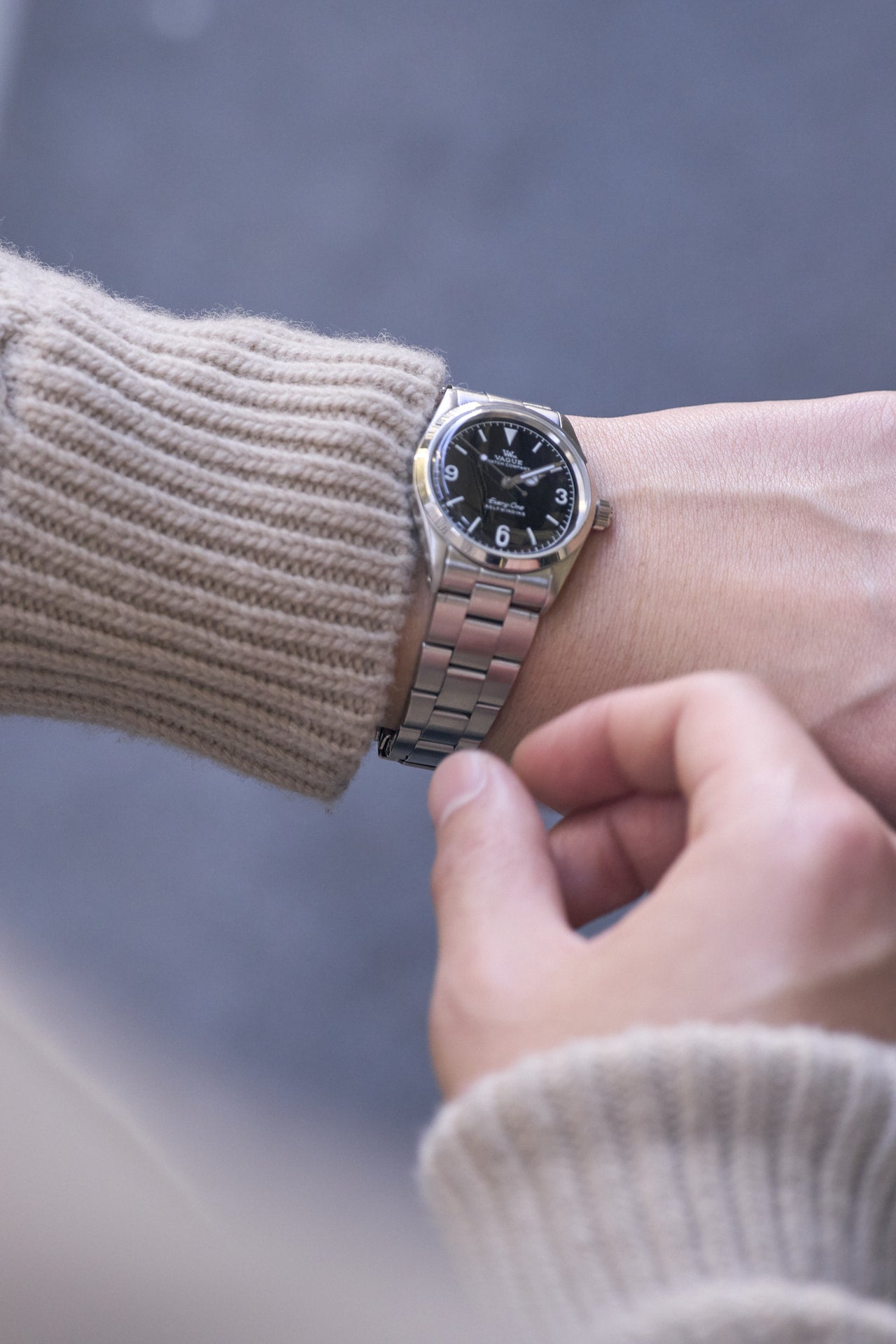 1LDK田村さん　ナイキ&times;ジャックムス　ヴァーグウォッチの時計