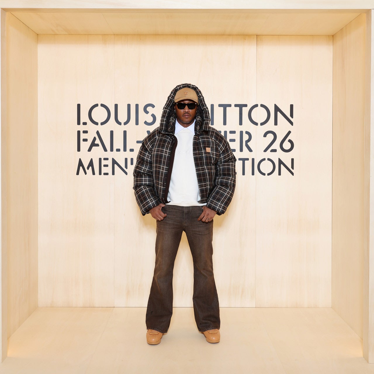 パリメンズファッションウィーク2026秋冬、ルイ・ヴィトンのショーに出席したラッパーのFUTURE