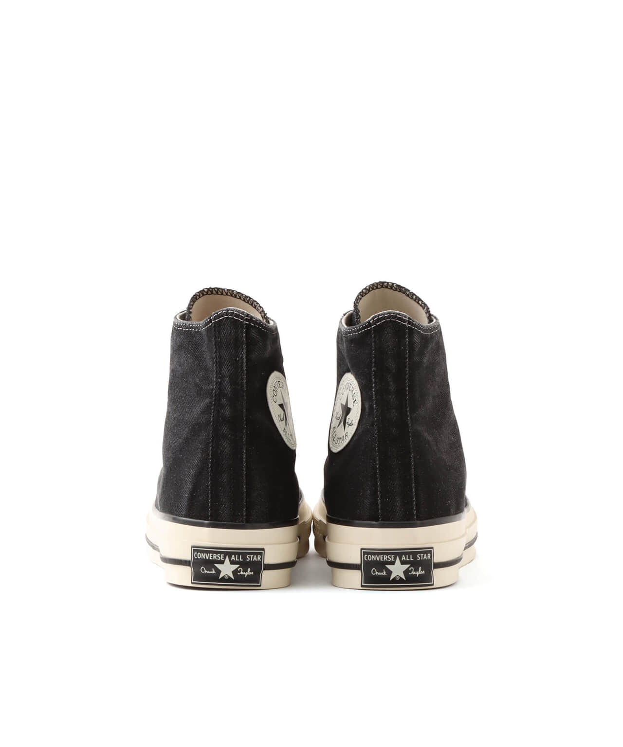 「atmos」 「CONVERSE」別注モデル ブラック 背面
