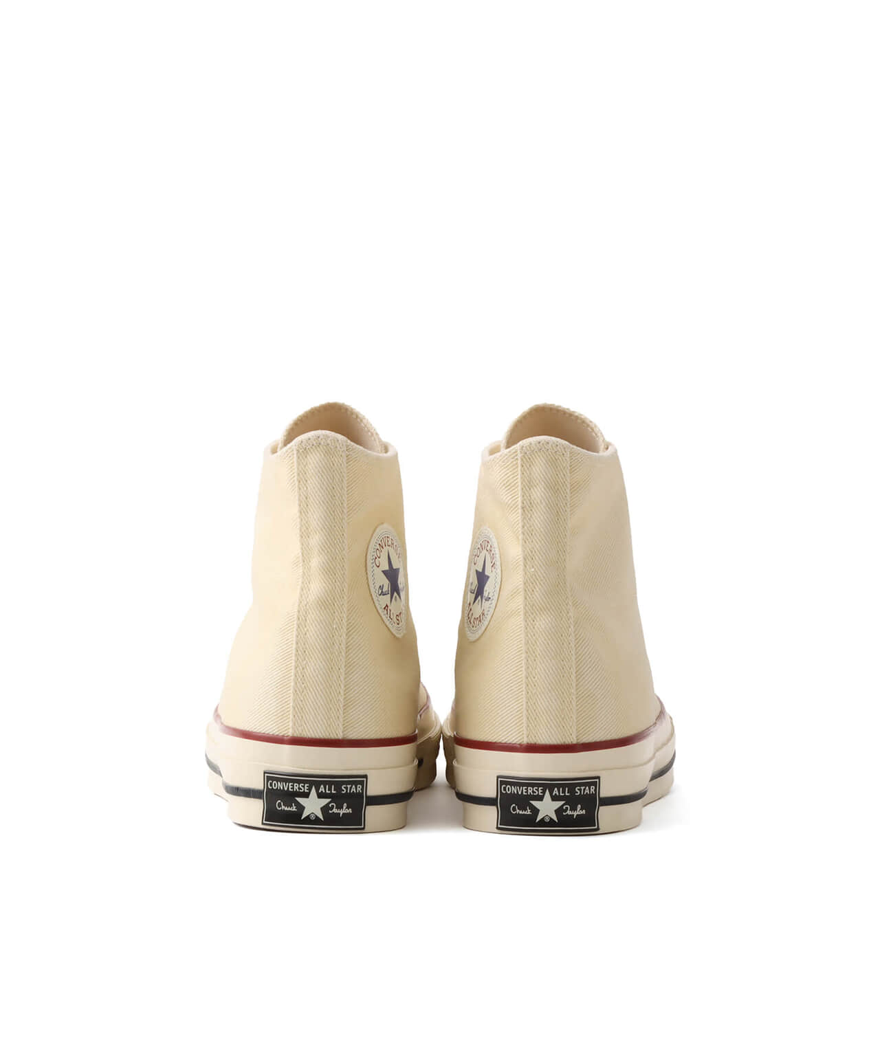 「atmos」 「CONVERSE」別注モデル ホワイト 背面