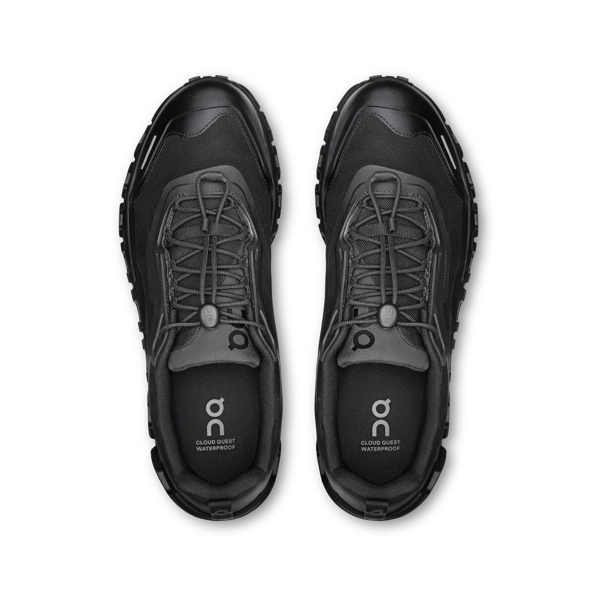 On（オン）の新作スニーカー  「Cloud 6 Geo Waterproof」Black | Black2　アッパー