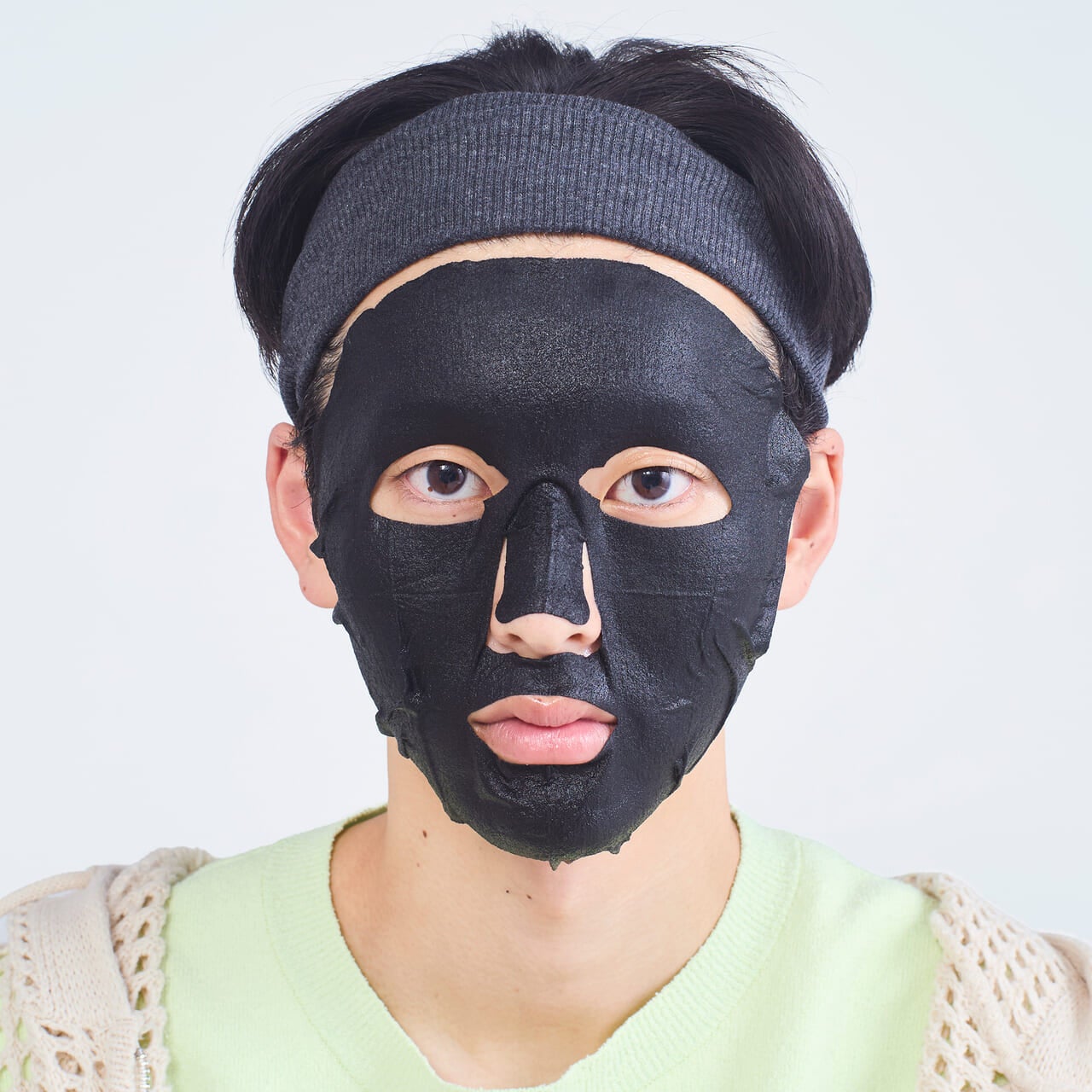 ルルルン ハイドラ F マスクの試着画像