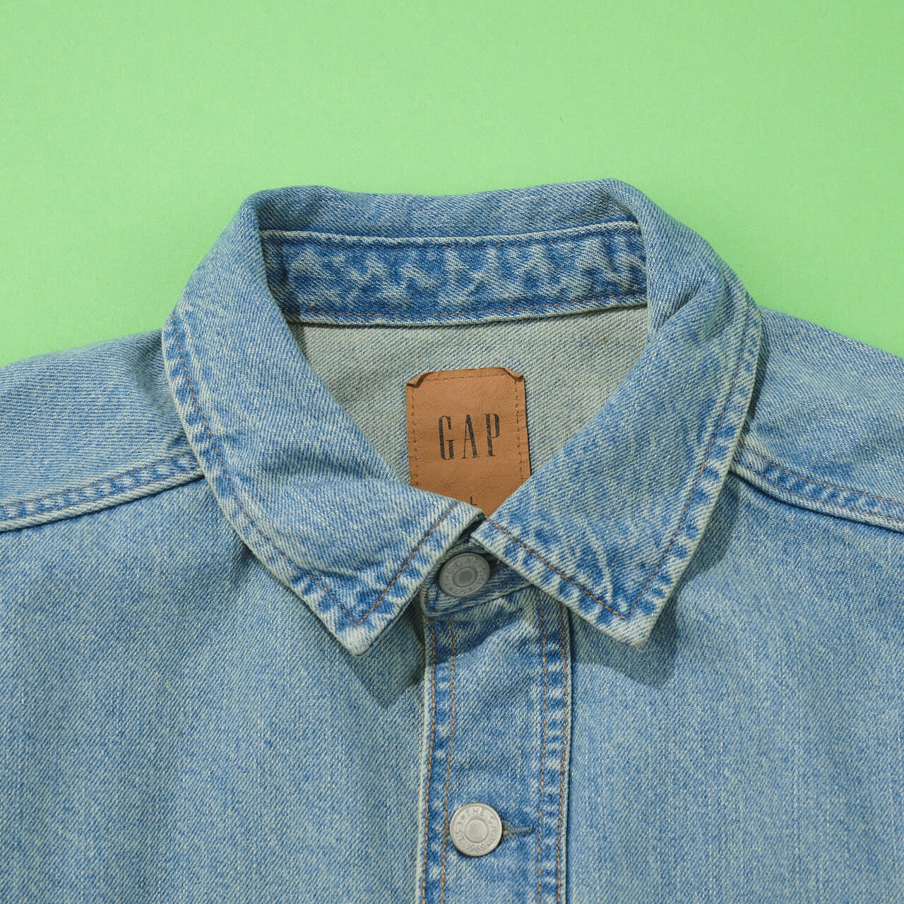 ギャップ　デニム オーバーサイズ ユーティリティ ジャケット