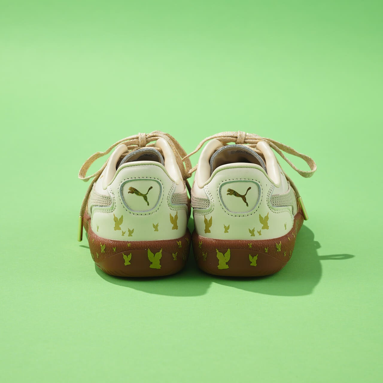 PUMA&times;MASUの PALERMO BLESS靴後ろ