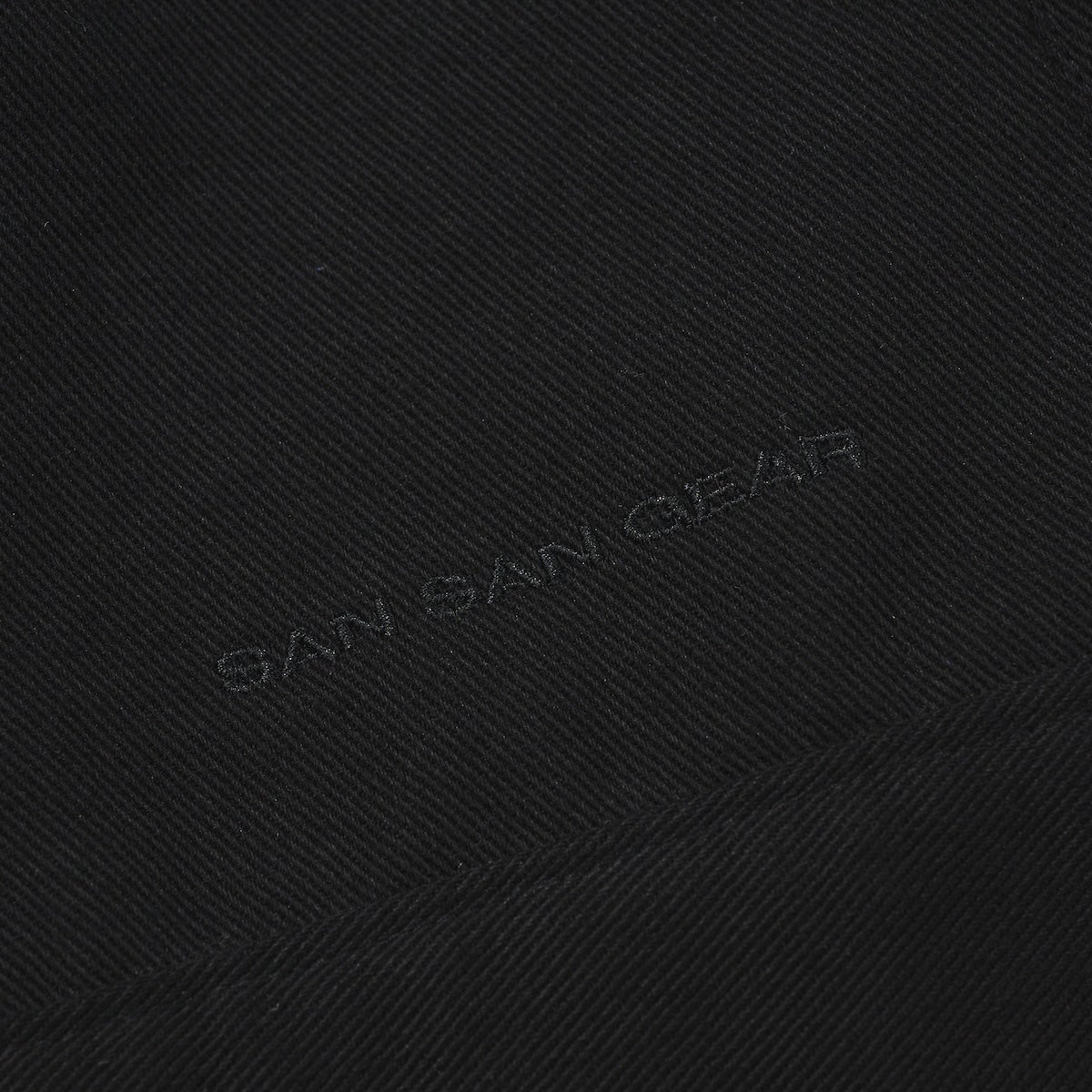 SAN SAN GEAR LAYER COTTON JACKET アウター ロゴ部分