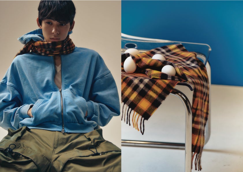 【抽選で当たる！】「ジョシュア エリス」のカシミヤスカーフ／創刊40周年特別企画！ 人気40ブランドからのスペシャル・プレゼント！