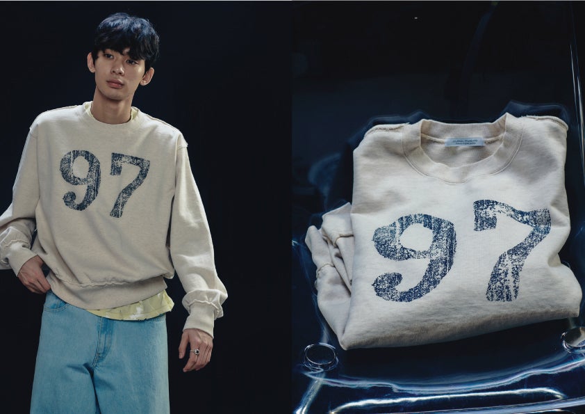 【抽選で当たる！】「ジャーナル スタンダード」のブロークン プリント クルーネック スウェット／創刊40周年特別企画！ 人気40ブランドからのスペシャル・プレゼント！