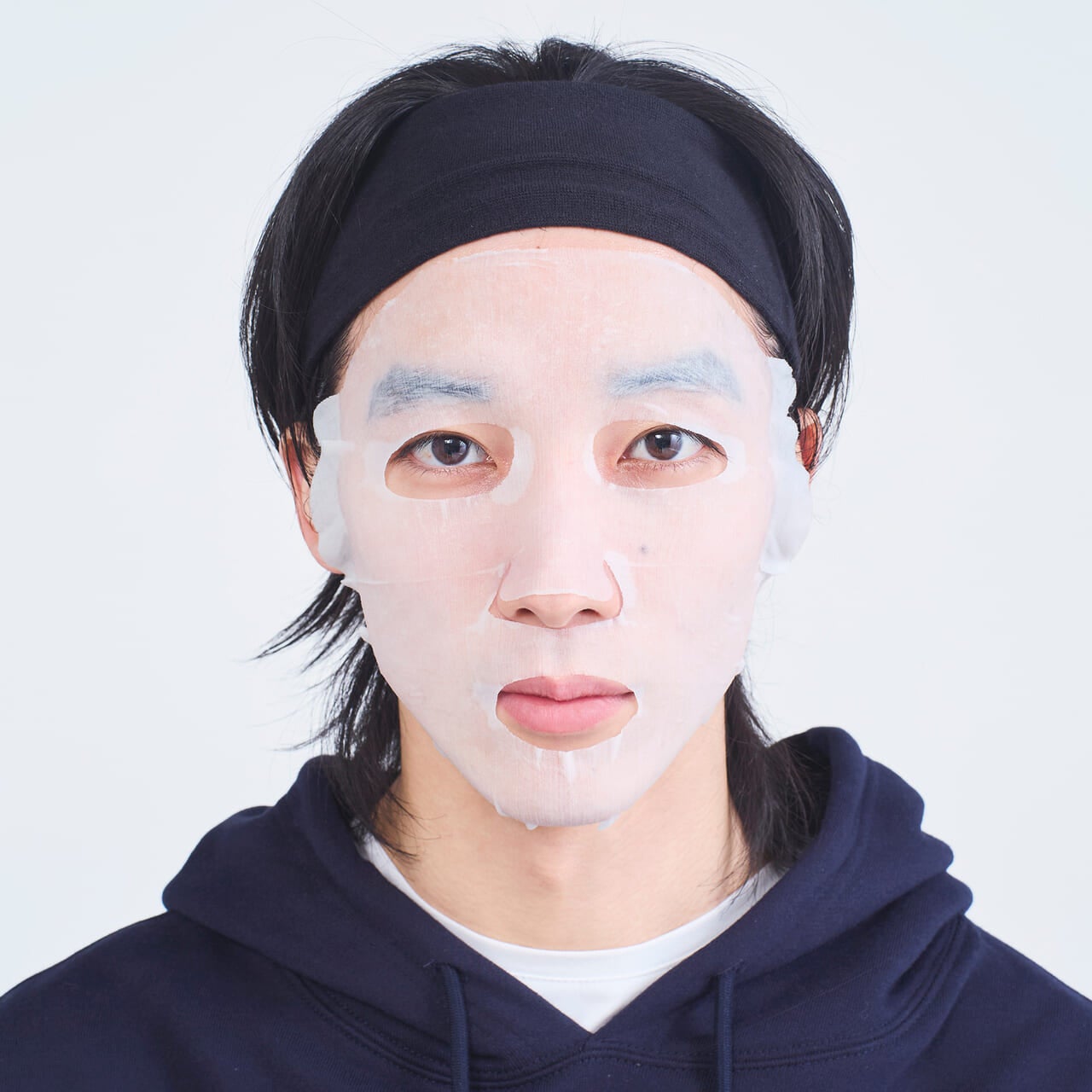 肌美精 ＣＨＯＩ薬用マスク ニキビケア [医薬部外品]の試着画像