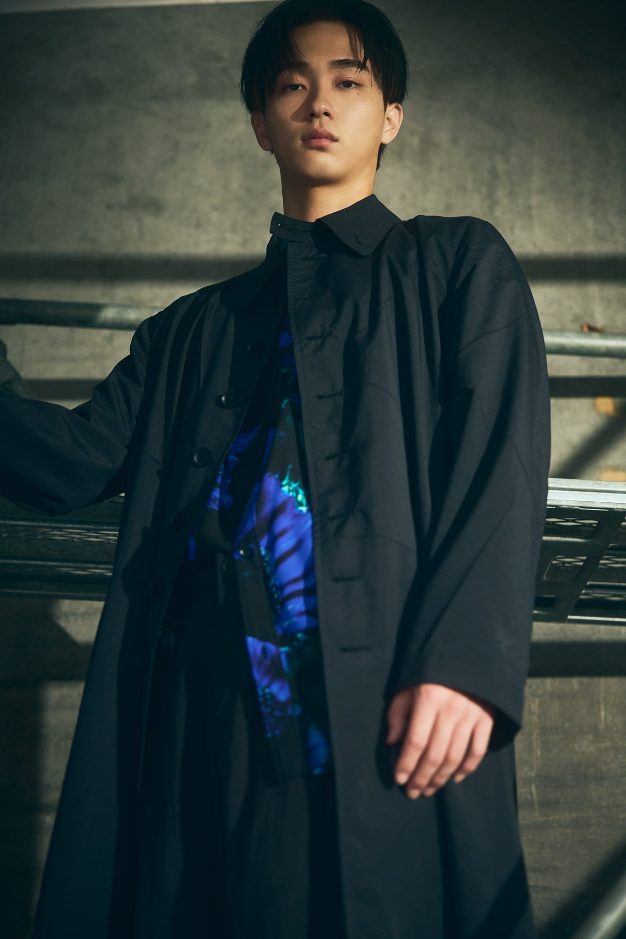 メンズノンノモデルの野村康太を起用した、ヨウジヤマモト「Ground Y」の2026年春夏ファッションビジュアル６