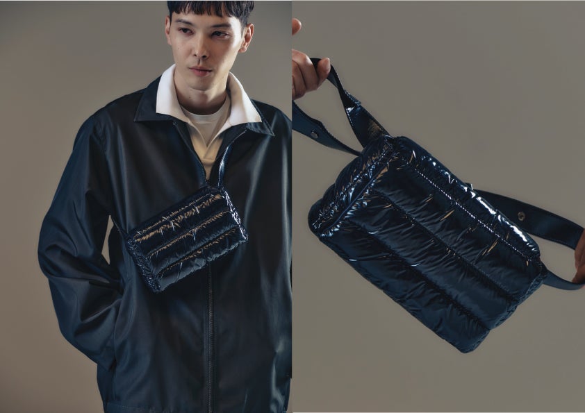 【抽選で当たる！】「ヘルノ」のグロスバッグ〈ブラック〉／創刊40周年特別企画！ 人気40ブランドからのスペシャル・プレゼント！