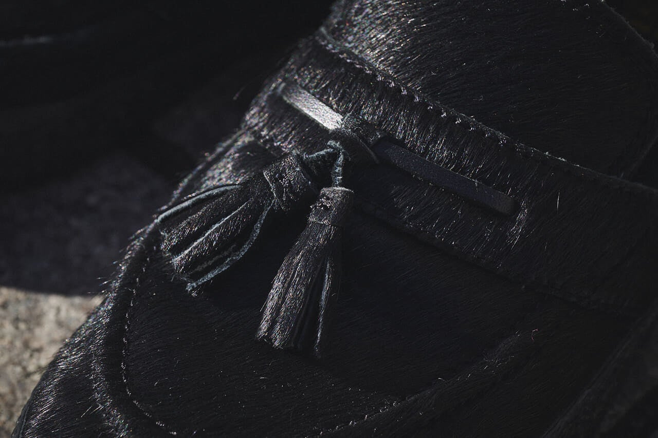 ラストリゾートAB、Last Resort AB、VM006 MOC、PONY HAIR LEATHER、タッセル部分