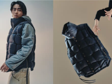 【抽選で当たる！】「DDDD」のWoven Down Vest／創刊40周年特別企画！ 人気40ブランドからのスペシャル・プレゼント！