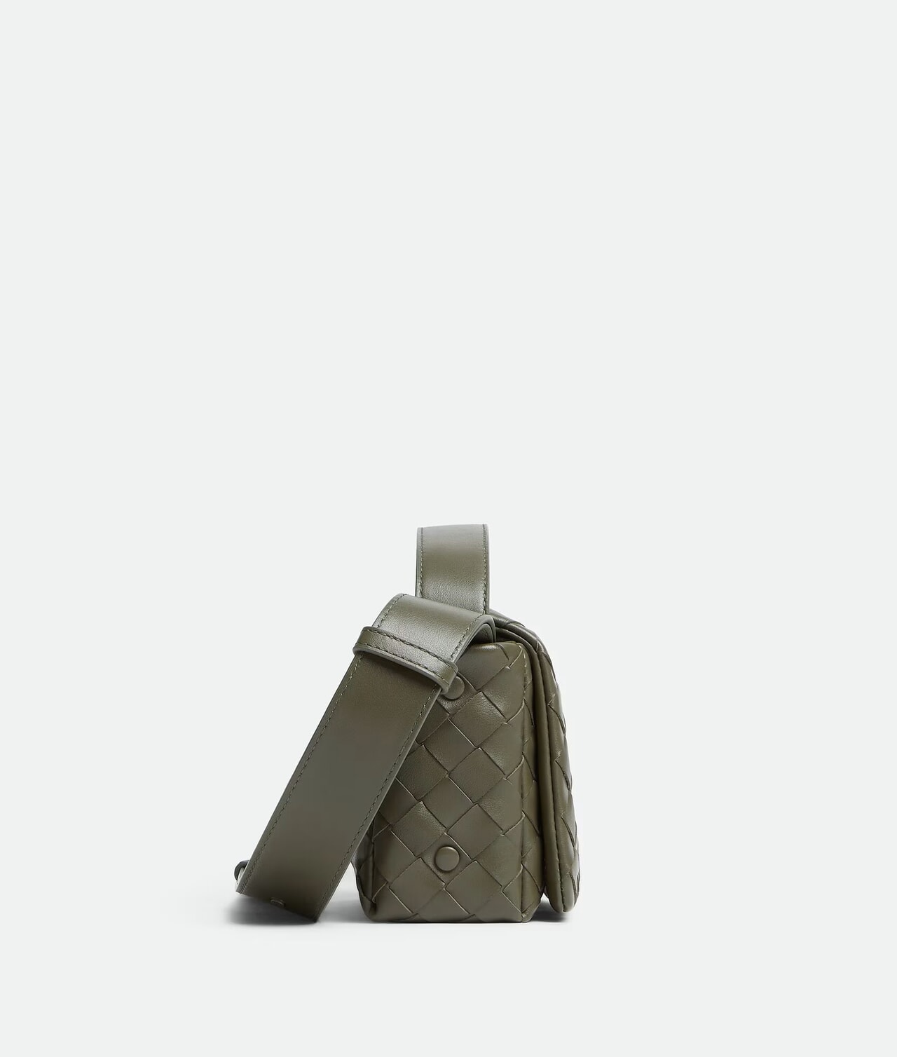 ボッテガ ヴェネタ バッグ グリーン 側面