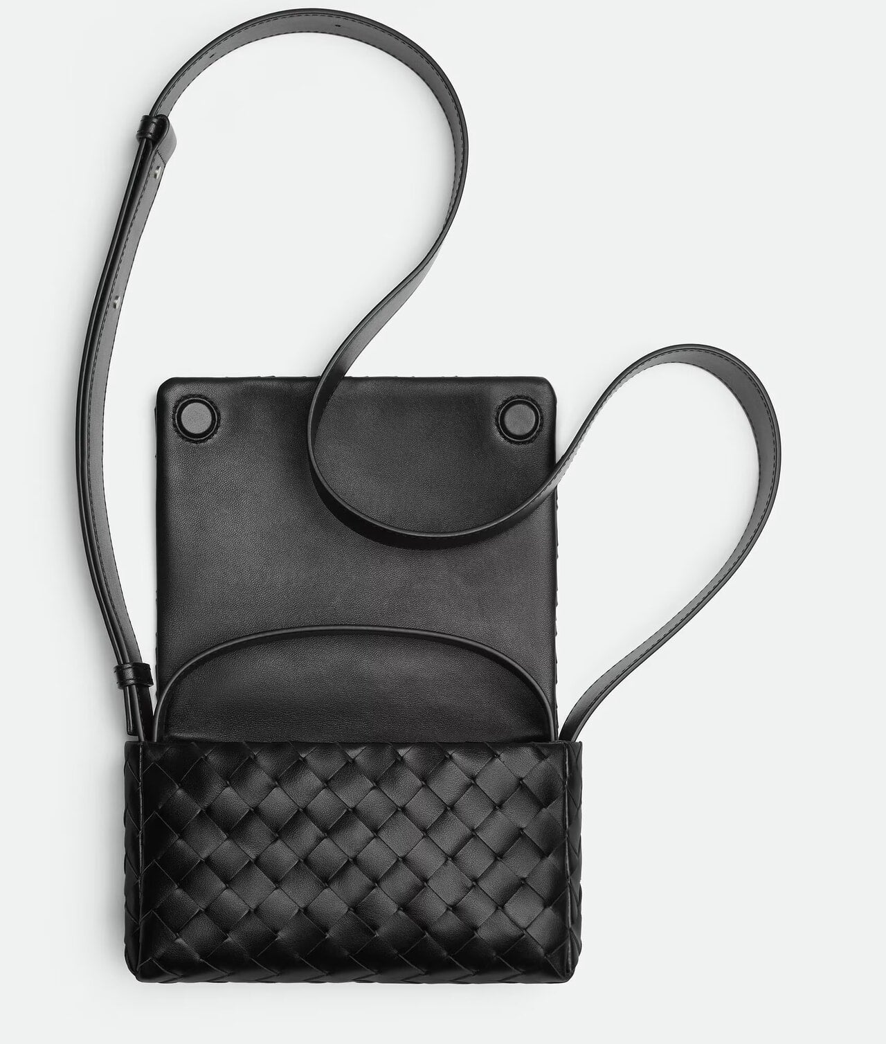 ボッテガ ヴェネタ バッグ ブラック 俯瞰