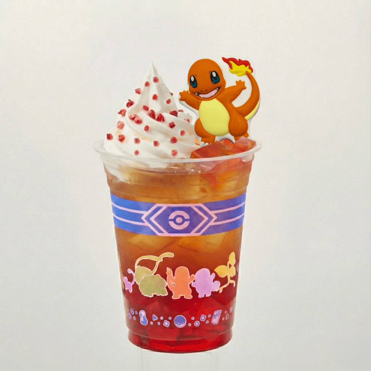 ポケパークカントーフードメニュー「ヒトカゲのひのこドリンク」