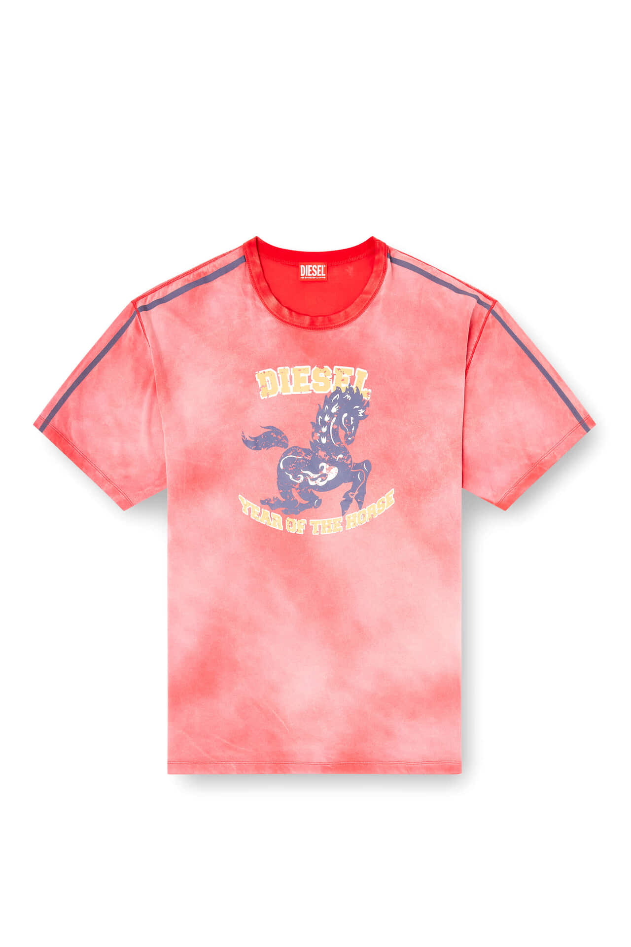 DIESEL LUNAR NEW YEAR 2026　Tシャツ　レッド