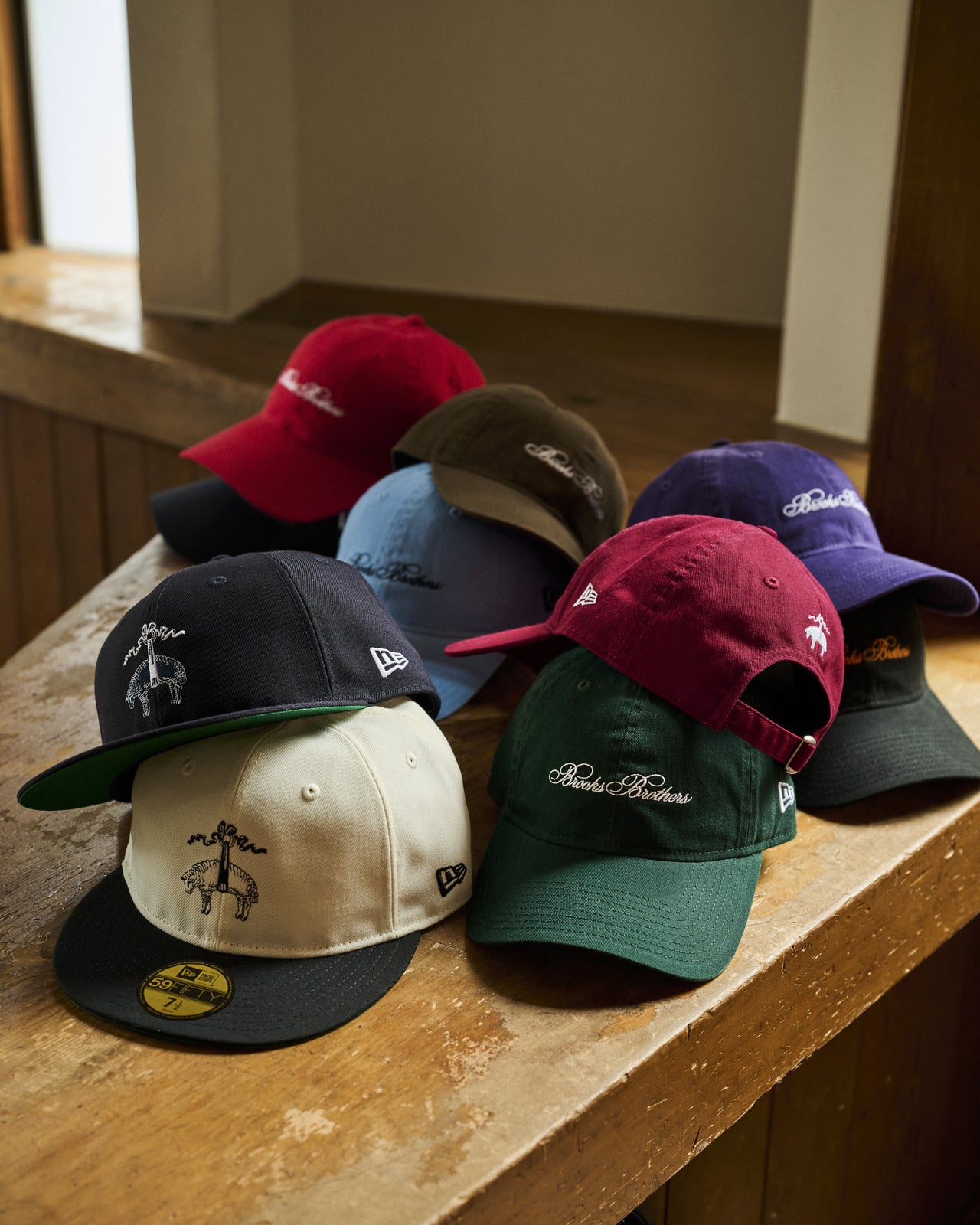 ブルックス ブラザーズ &times; ニューエラ　ビジュアル４