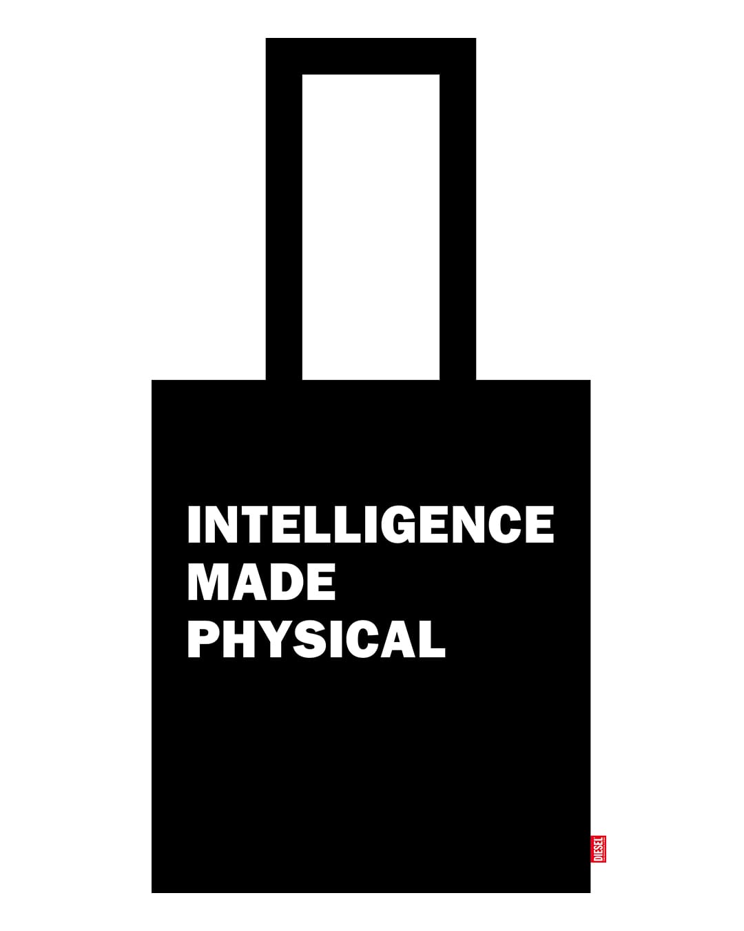 DIESEL ART GALLERY&nbsp;BOOK MARKET」オリジナルグッズ　黒トートバッグ