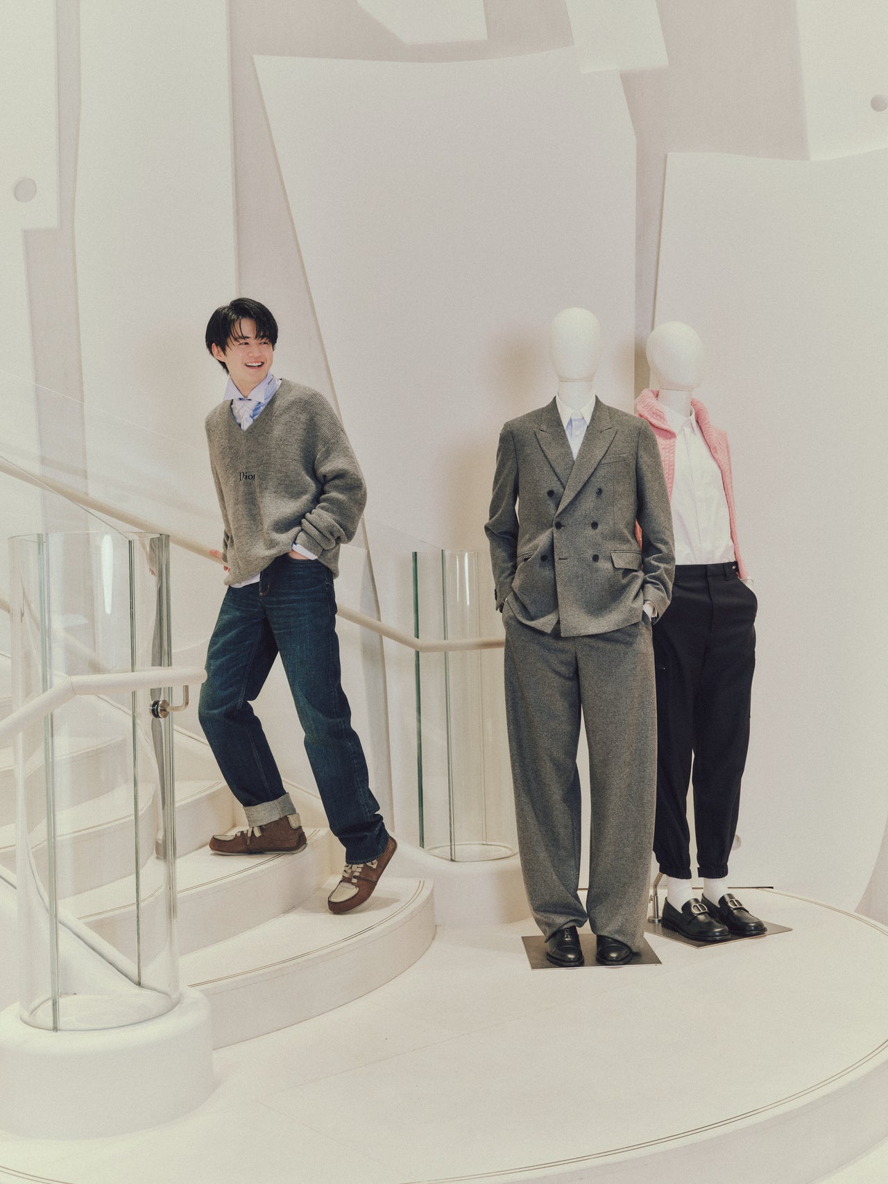 ディオールをまとう鈴鹿央士 2