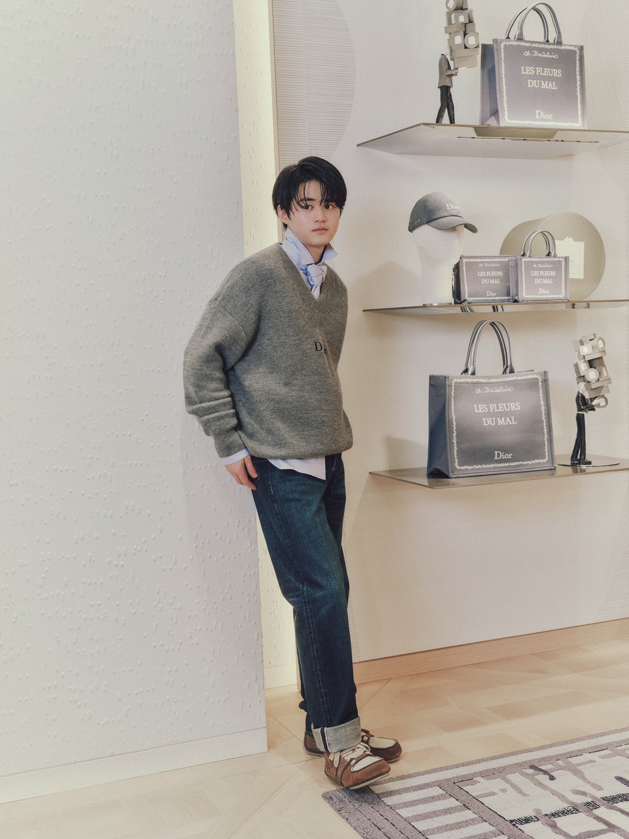 ディオールをまとう鈴鹿央士 7