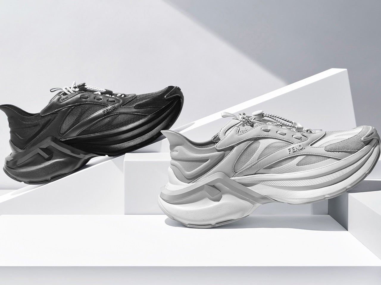 厚底なのに超軽量！「フェンディ 」　の新作スニーカーはスポーティで上品な唯一無二の表情が魅力！