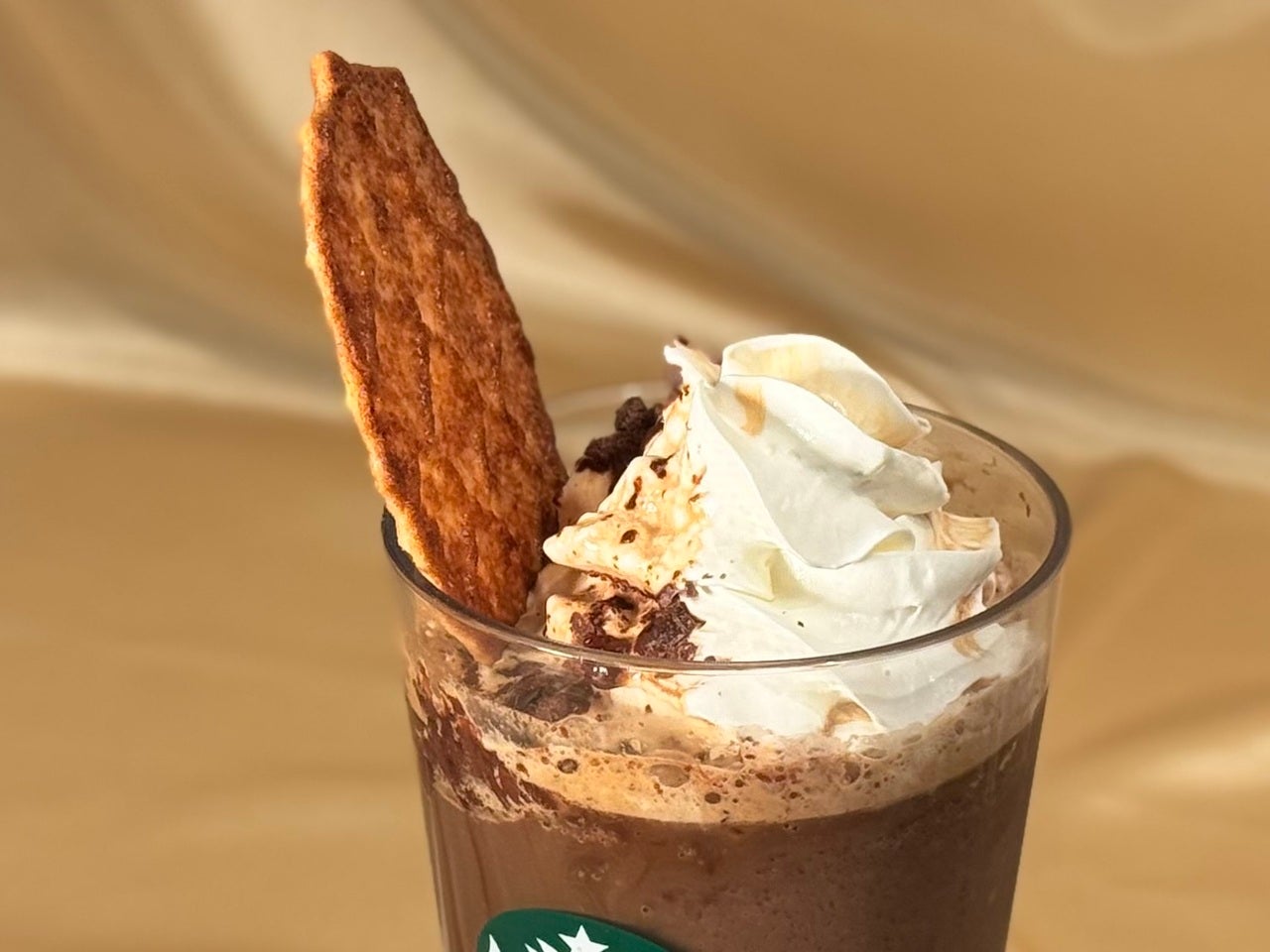 スタバ新作アフォガートフラペチーノトッピングアップ