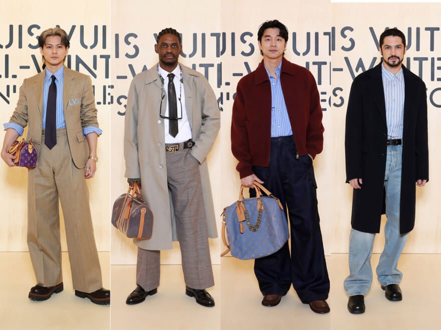 ルイ・ヴィトン2026AWメンズコレクション。パリに集結した、今をときめく世界各国のセレブリティ17人からスタイリングを学べ！［平野紫耀、THE8、コン・ユほか]