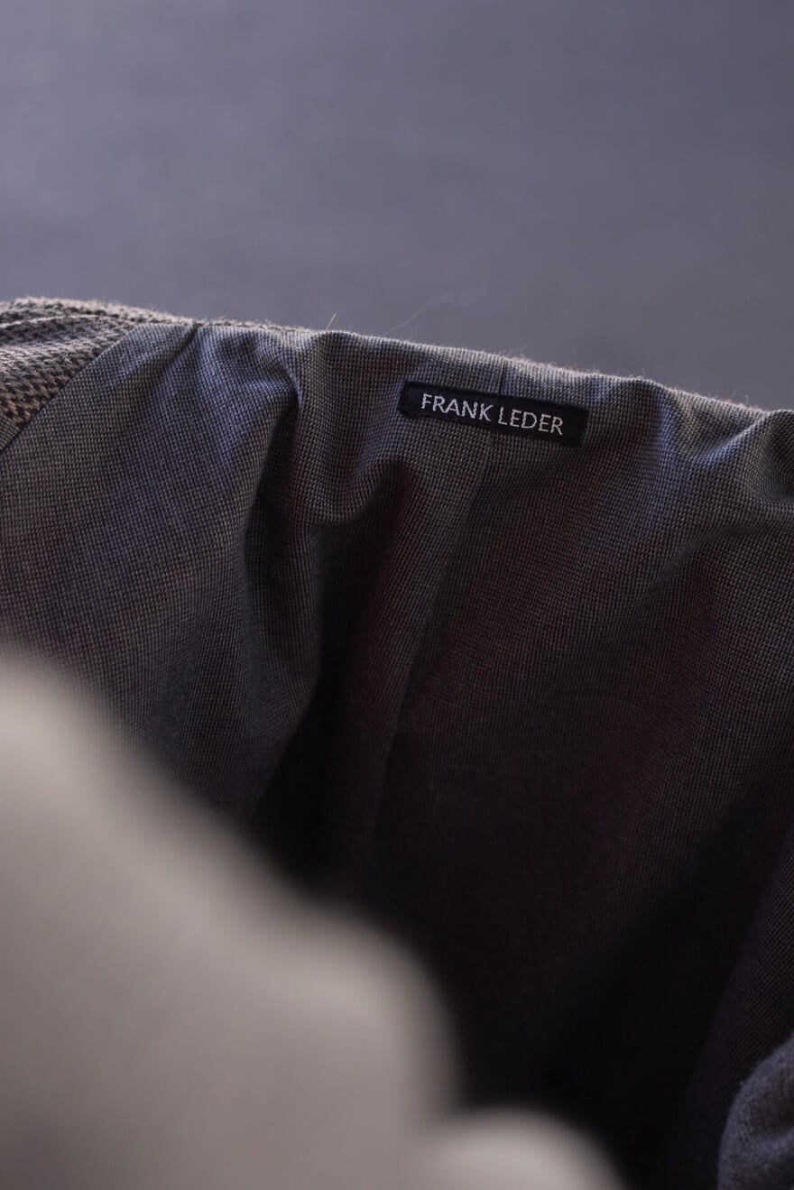 フランクリーダーのコートのタグ