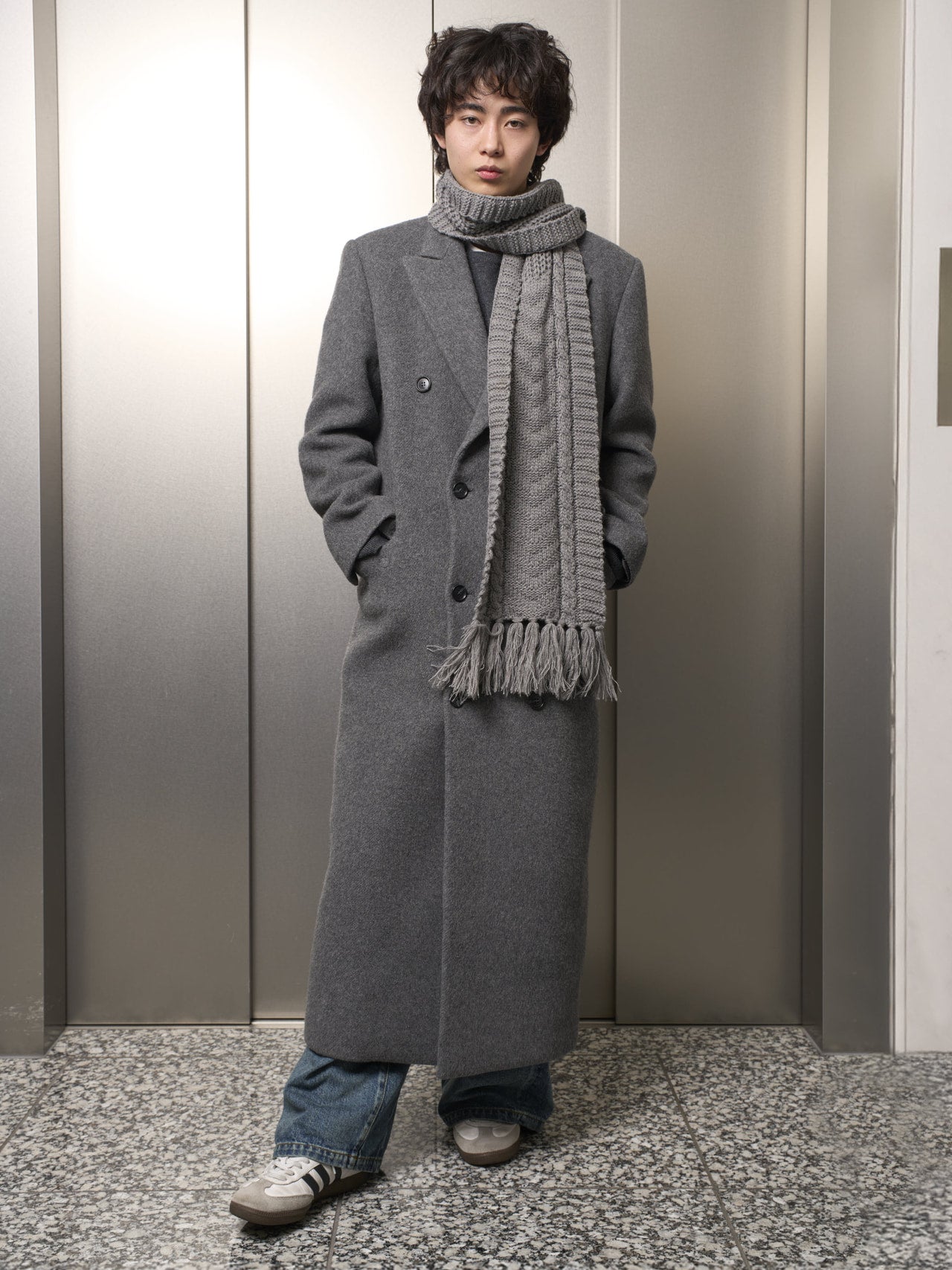 豊田裕大の冬の私服