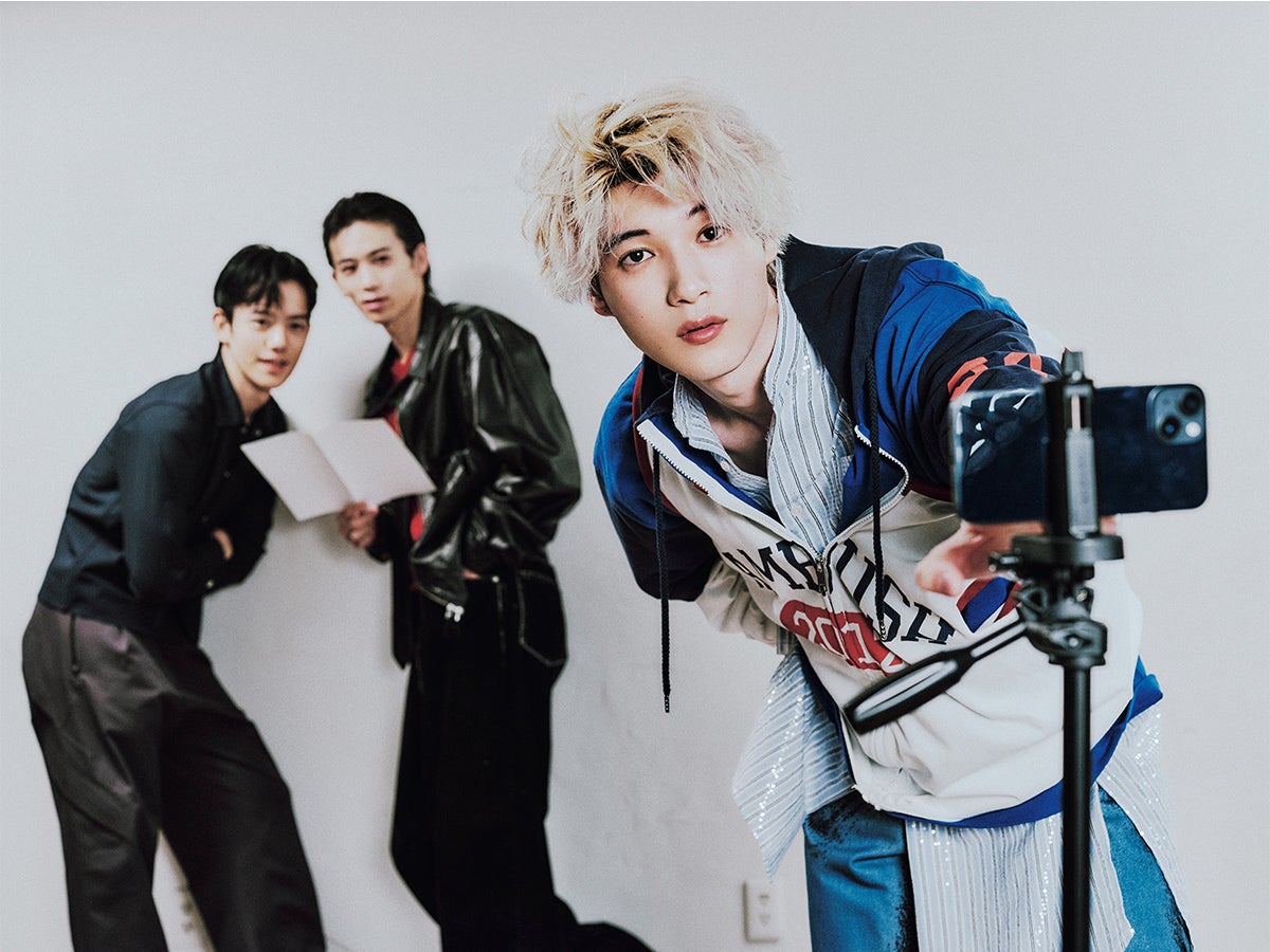 メンズノンノモデルの小方蒼介、高橋璃央、樋之津林太郎　２