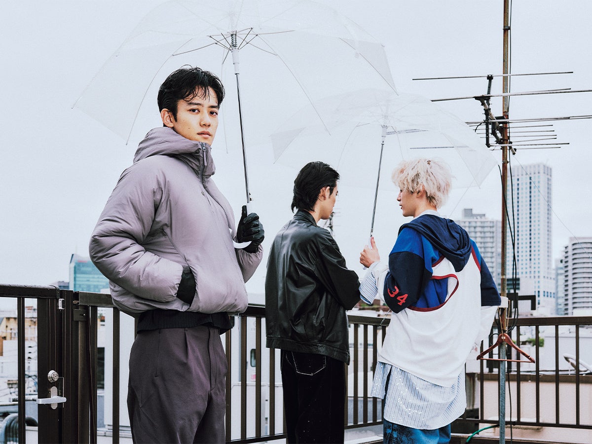 メンズノンノモデルの小方蒼介、高橋璃央、樋之津林太郎　３