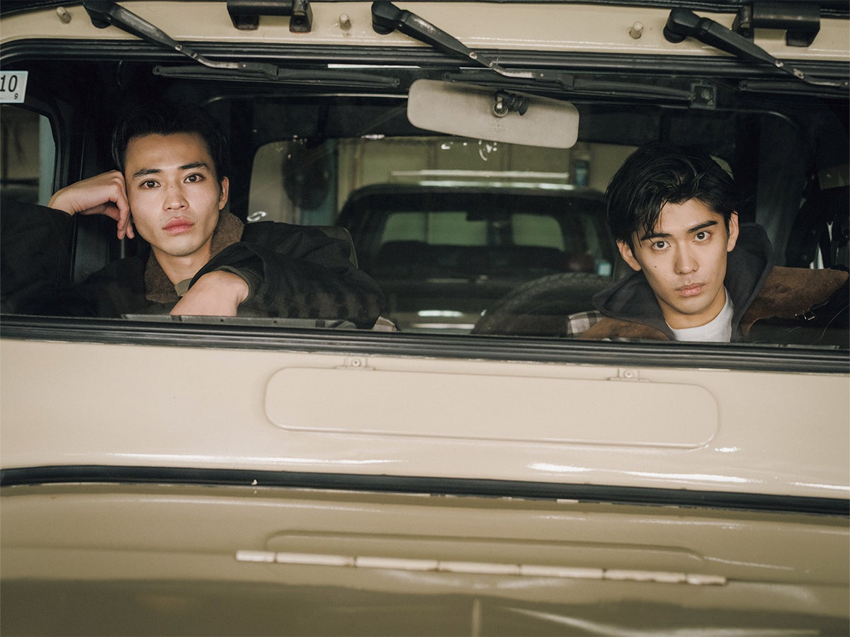 メンズノンノモデルの中田圭祐と稲井孝太朗　１