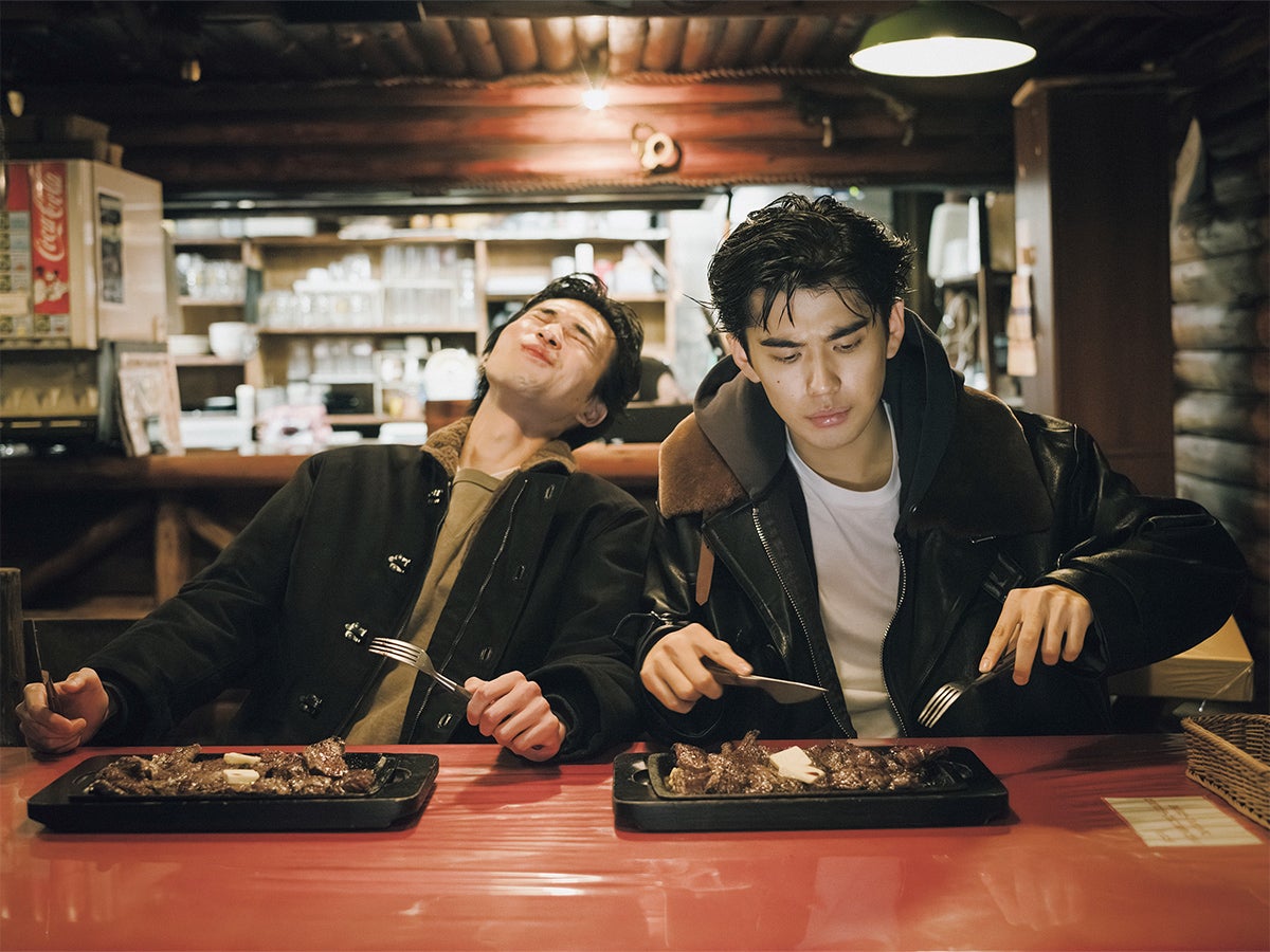 メンズノンノモデルの中田圭祐と稲井孝太朗　２