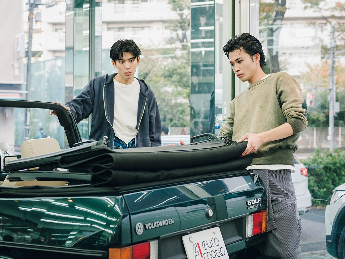 メンズノンノモデルの中田圭祐と稲井孝太朗 1