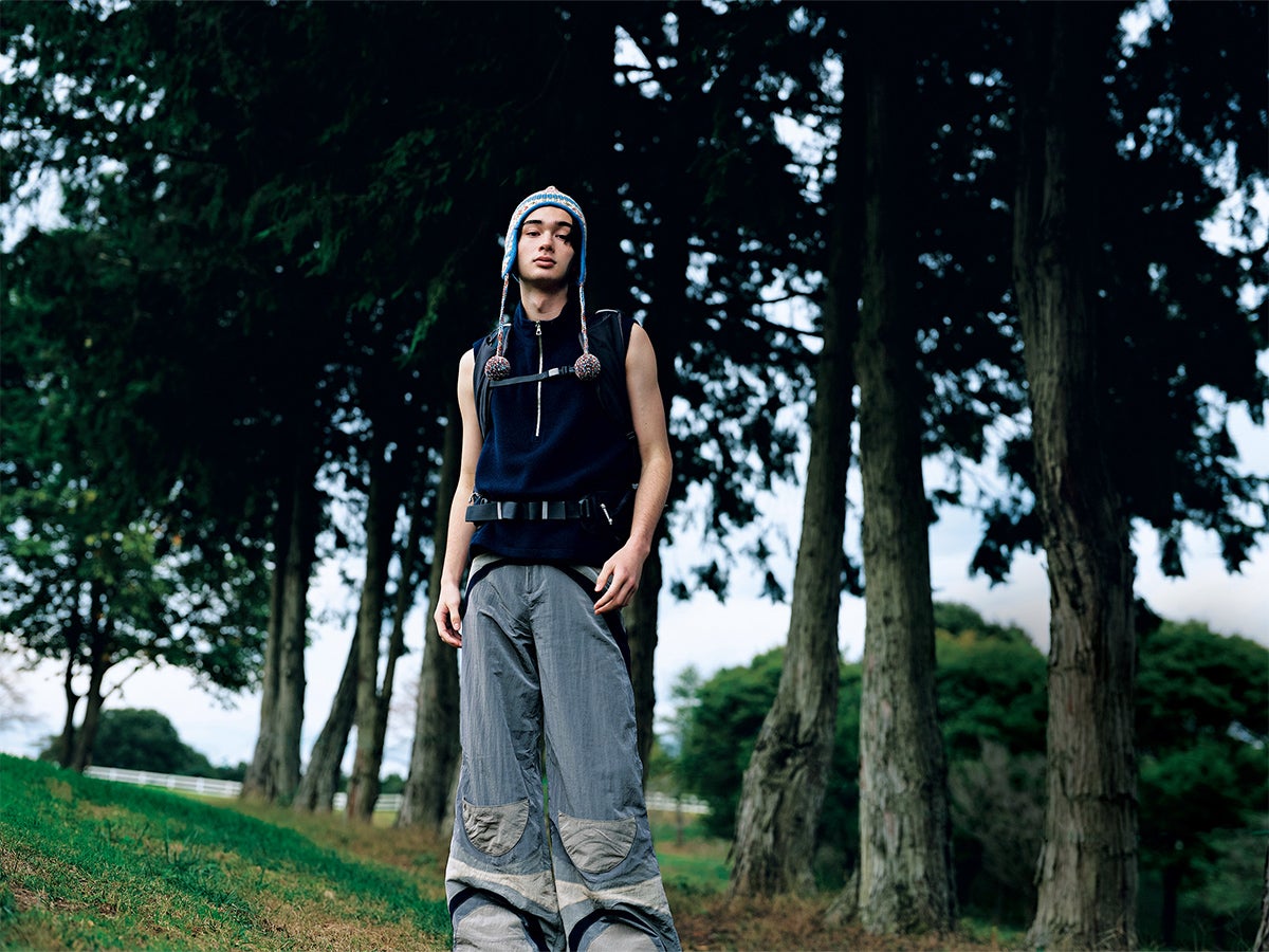 モードなアウトドアスタイルに挑戦した栄莉弥 1