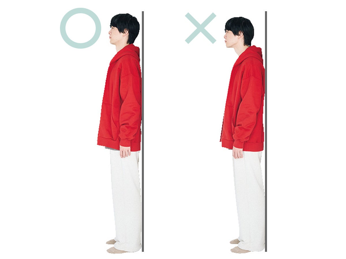 スマホ首チェック