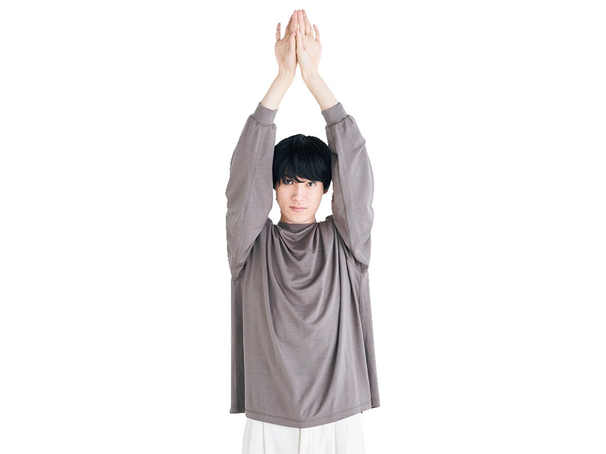 肩甲骨を大きく動かすストレッチ 3