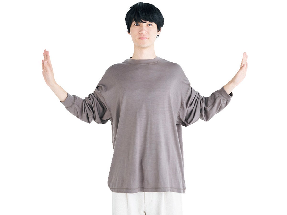 肩甲骨を大きく動かすストレッチ 4