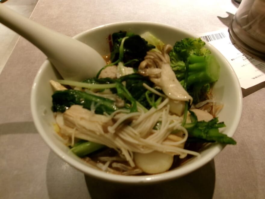 野菜の入った麻辣担