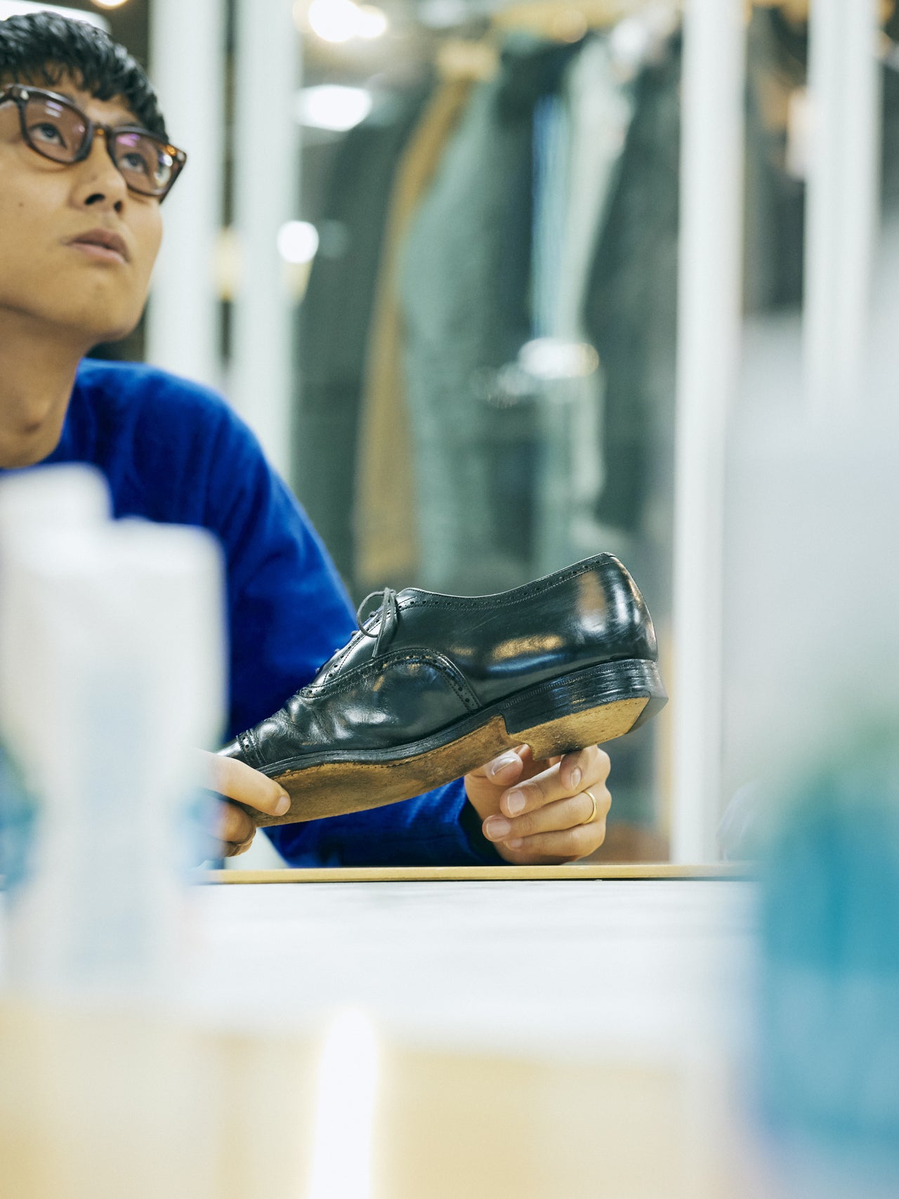 服好きが買ってよかった〈Old Church's〉の黒革靴と原田さん3