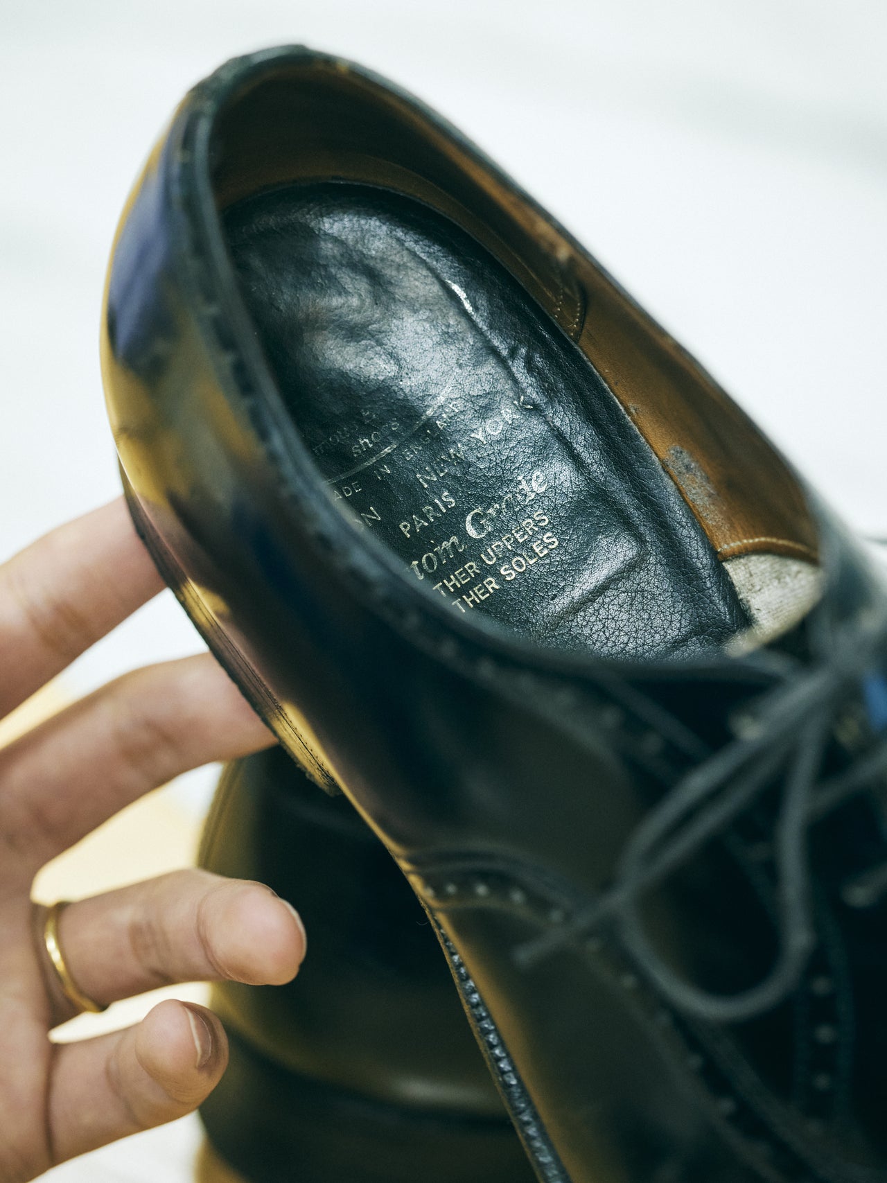 服好きが買ってよかった〈Old Church's〉の黒革靴のインソール