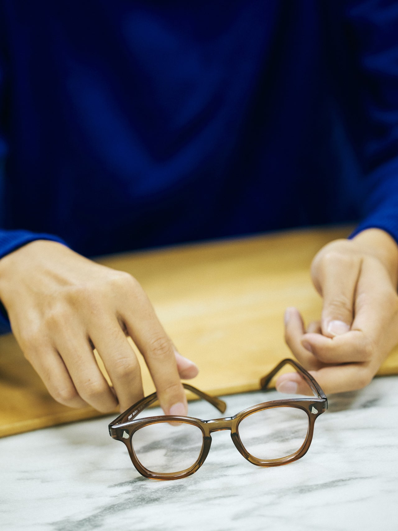 服好きが買ってよかった〈American Optical〉のサングラスのフロント