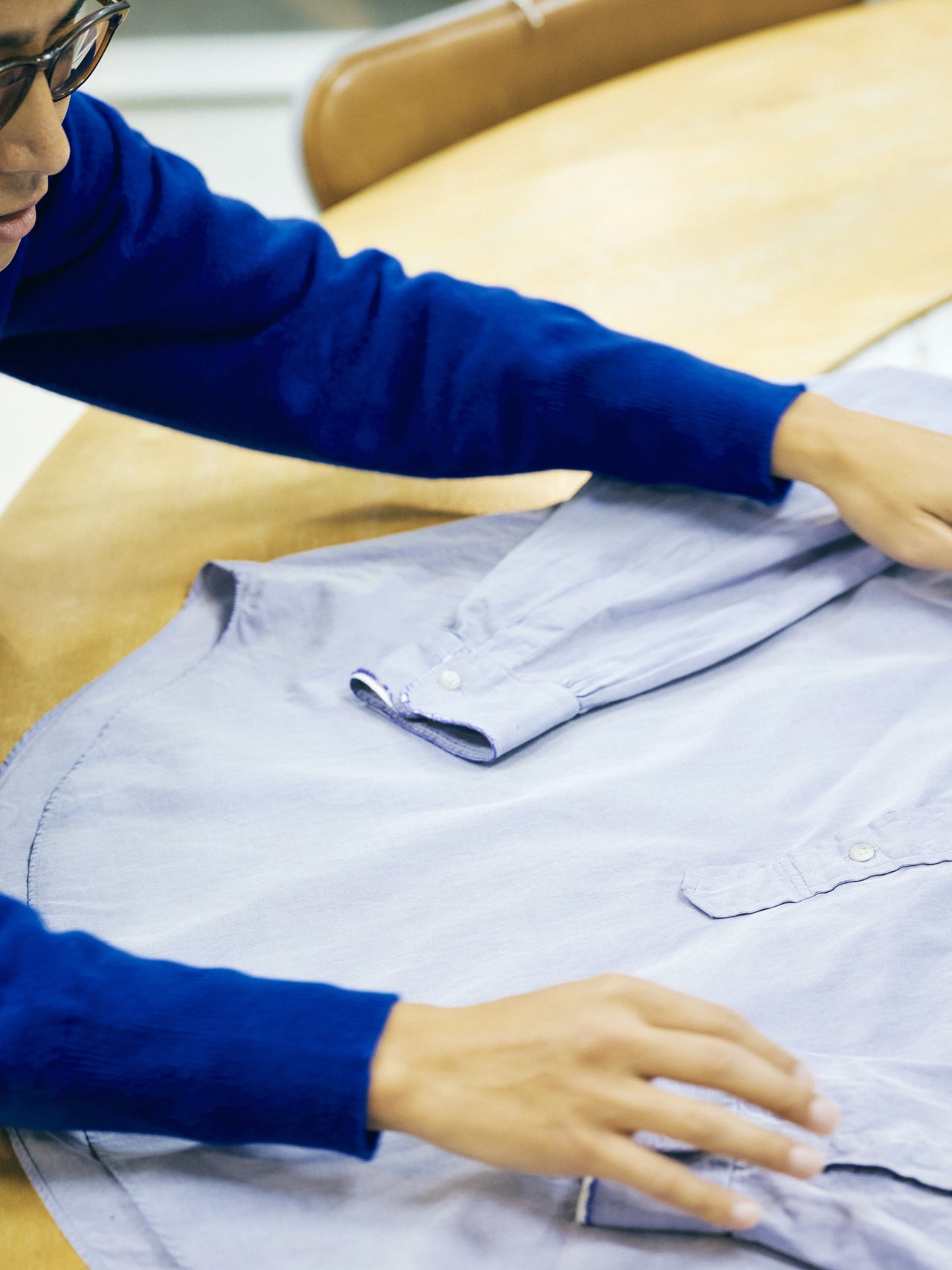 服好きが買ってよかった〈Marvine Pontiak Shirt Makers〉のシャツと原田さん