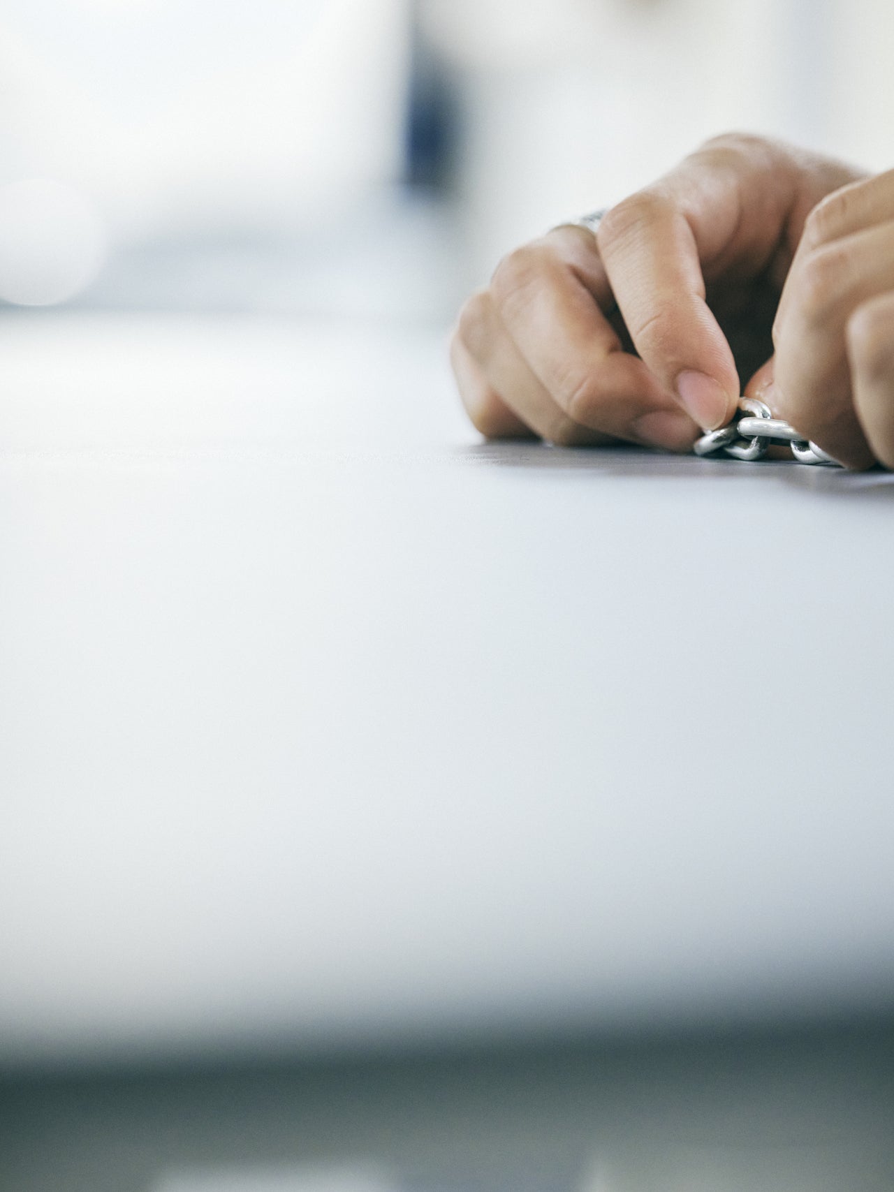 オシャレな人が買ってよかった〈****〉のブレスレットのディテール