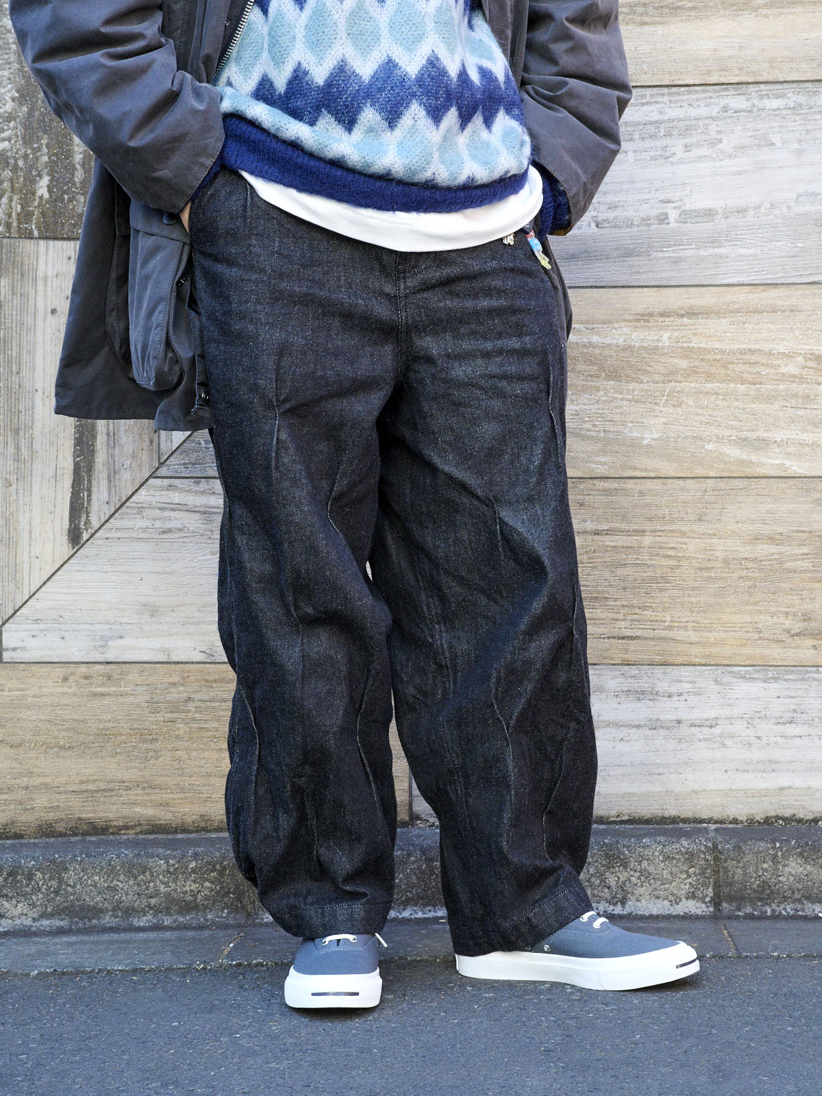 アーダーエラー　デニムパンツ