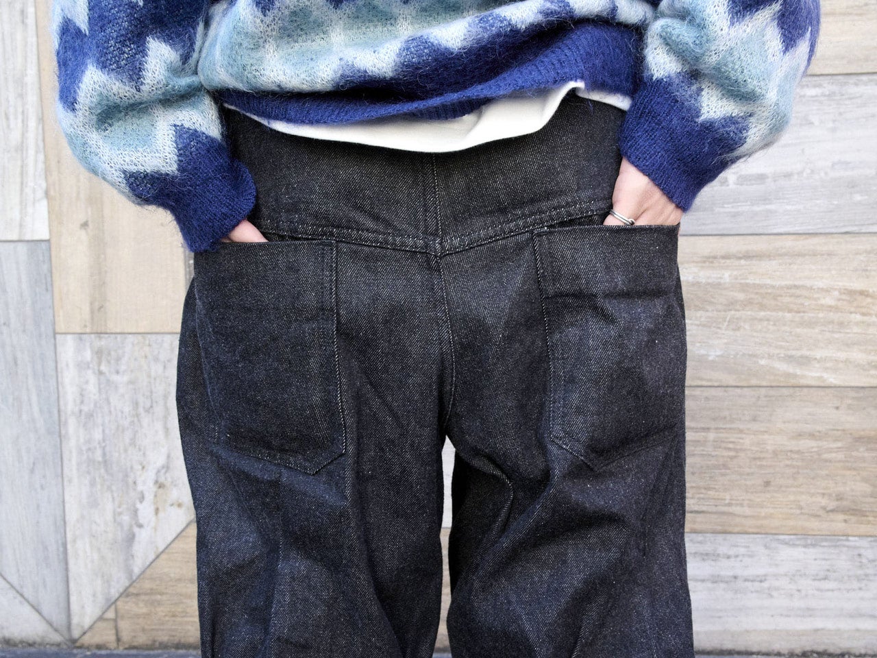 アーダーエラー　パンツ　　バックポケット